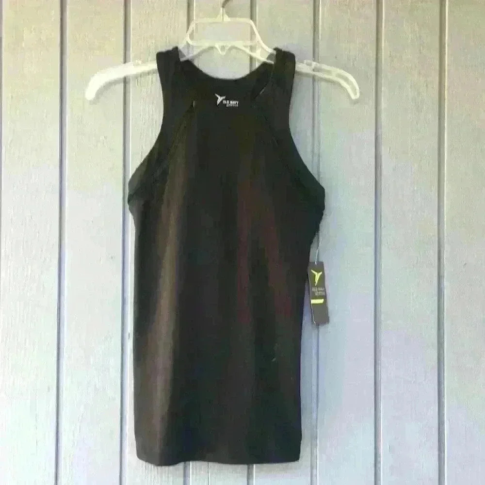 Old Navy Black Active Top - Picture 1 of 4